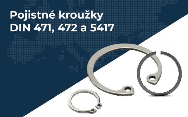 Nerezové kroužky DIN
